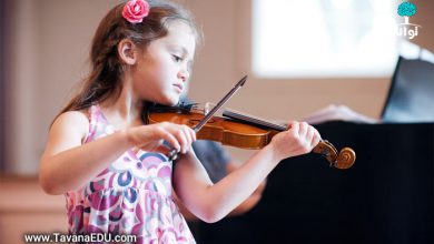 تاثیر موسیقی بر هوش کودکان - کودکی که ویولون می نوازد